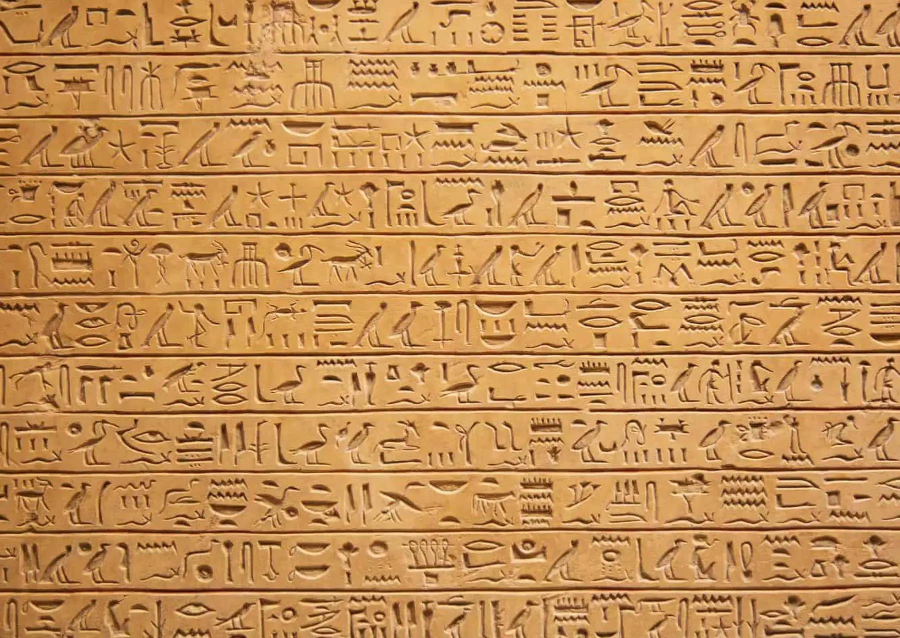 What does each Egyptian symbols mean?